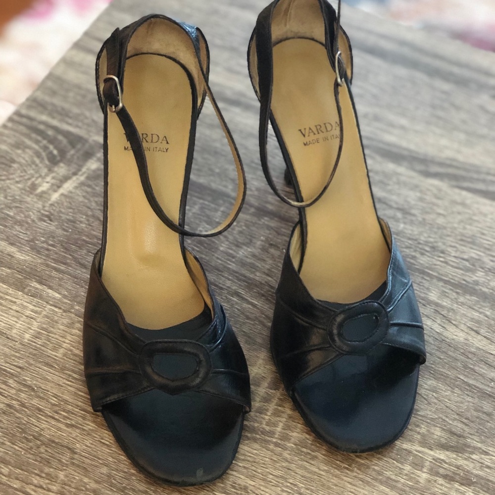 Varda Peep Toe Sandal Heel